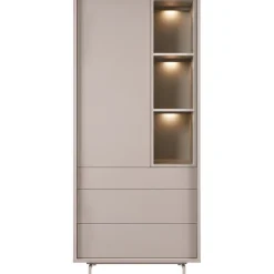 Clearance Pronto Wonen Opbergkast Famosa grijs 187x83x45 cm