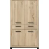 Sale Pronto Wonen Opbergkast Hevano (102 Cm) eikenhout