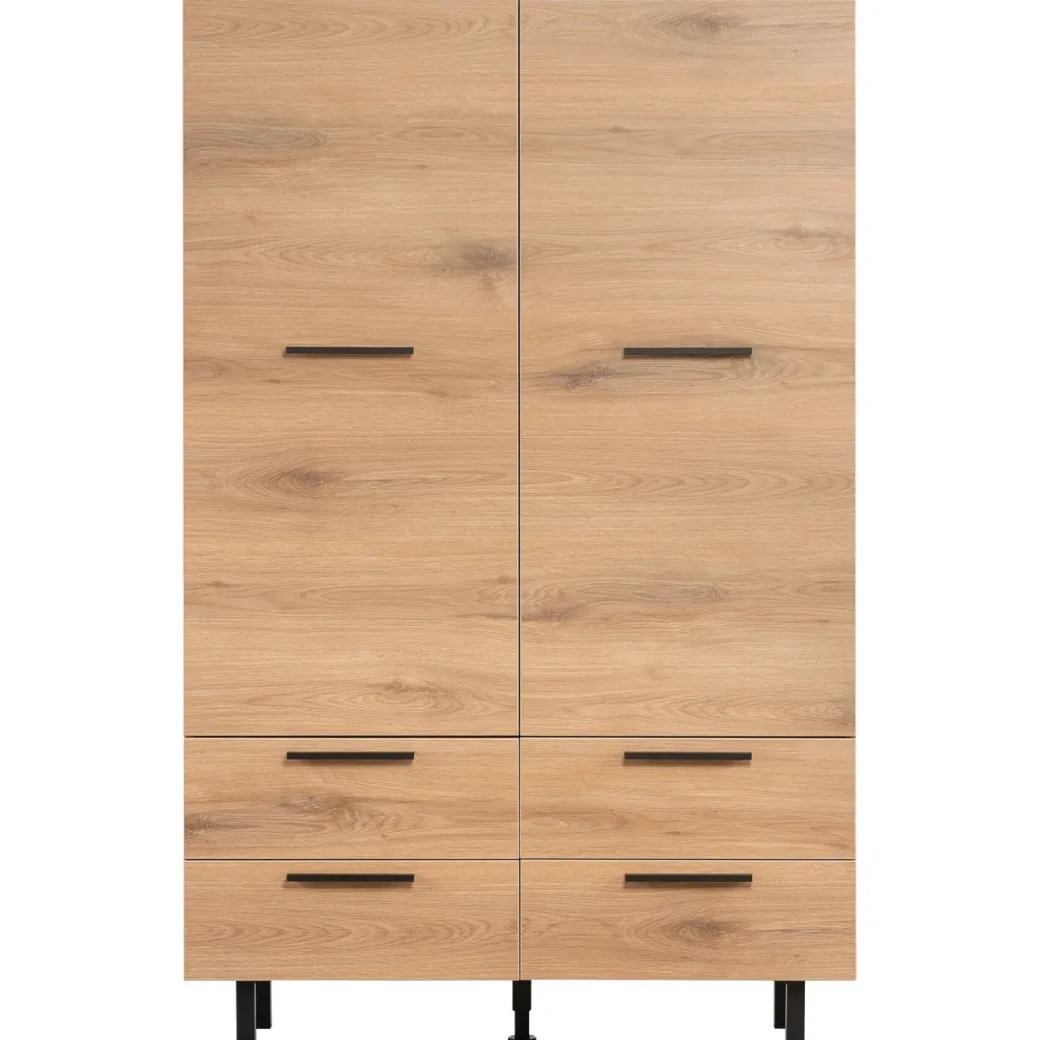 Pronto Wonen Opbergkast Paranno 177x110x42 cm bruin