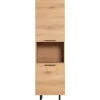 Clearance Pronto Wonen Opbergkast Paranno 197x055x42 cm bruin 2 deurs