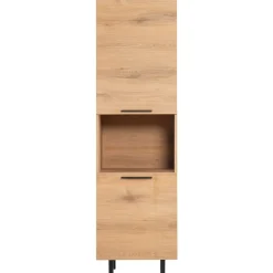 Clearance Pronto Wonen Opbergkast Paranno 197x055x42 cm bruin 2 deurs