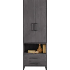 Pronto Wonen Opbergkast Piastra 64 cm zwart hoog