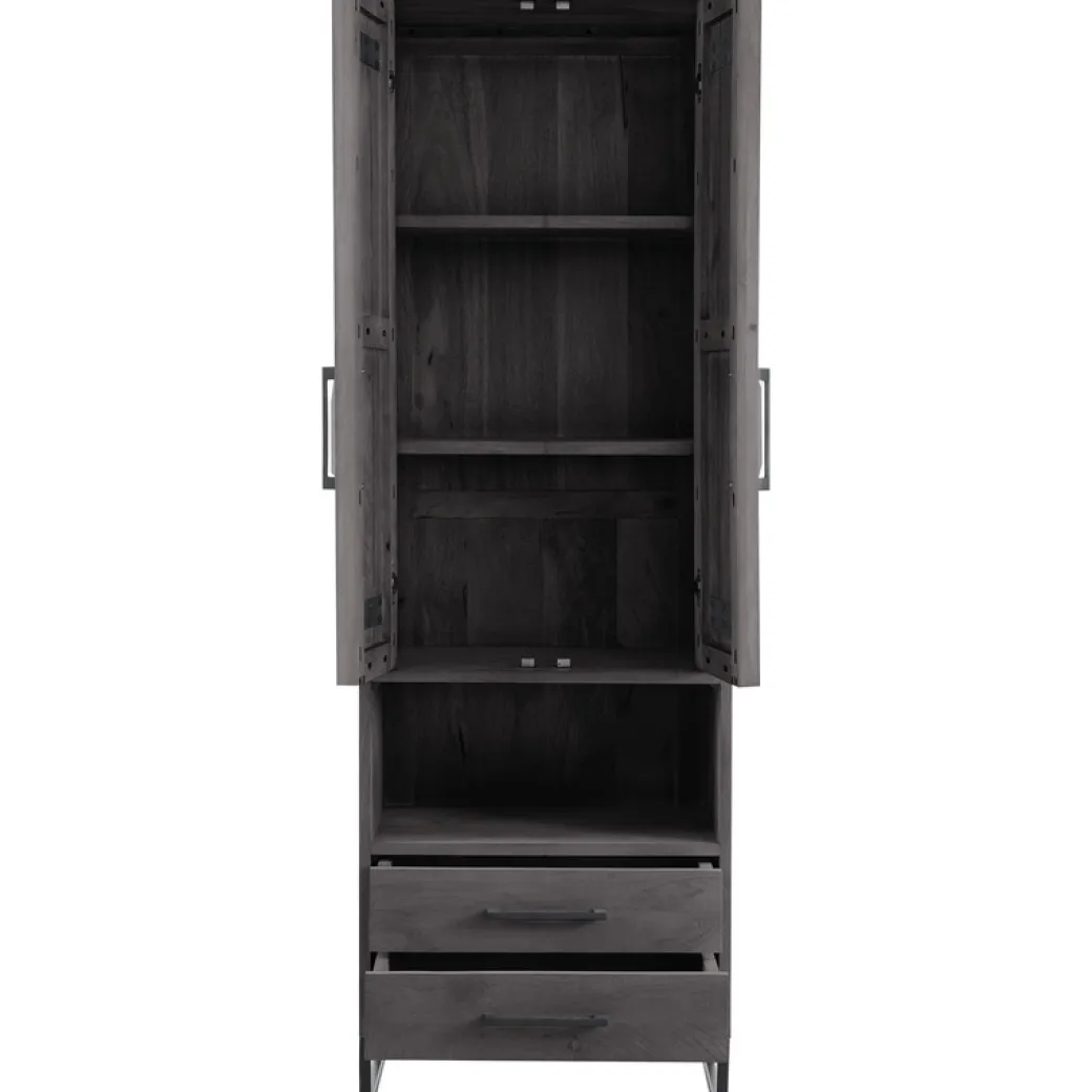 Pronto Wonen Opbergkast Piastra 64 cm zwart hoog