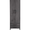 Discount Pronto Wonen Opbergkast Piastra 64 cm zwart gesloten