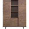Hot Pronto Wonen Opbergkast Spazzare (148 Cm) dark mango