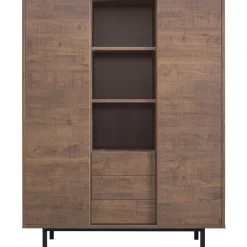 Hot Pronto Wonen Opbergkast Spazzare (148 Cm) dark mango
