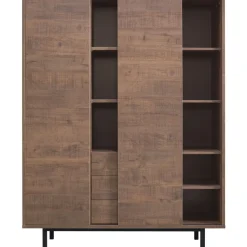 Hot Pronto Wonen Opbergkast Spazzare (148 Cm) dark mango