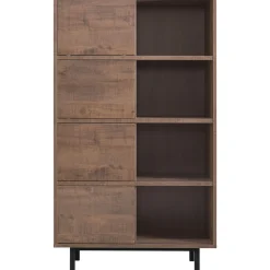 Hot Pronto Wonen Opbergkast Spazzare laag (100 Cm) dark mango