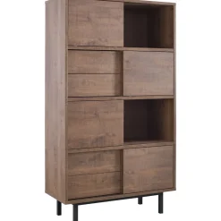 Hot Pronto Wonen Opbergkast Spazzare laag (100 Cm) dark mango