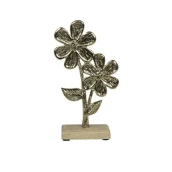 Discount Pronto Wonen Ornament Toricella bloem astra L goud