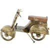 Pronto Wonen Ornament Trissino scooter goud