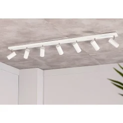 Outlet Pronto Wonen Plafondspot Mirare wit metaal 7-spots