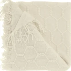 Clearance Pronto Wonen Plaid Collina 127x152cm wit