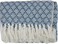 Hot Pronto Wonen Plaid Faicchio blauw