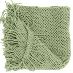Hot Pronto Wonen Plaid Gresso 127x152cm groen