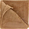 Discount Pronto Wonen Plaid Sagno 150x200cm bruin