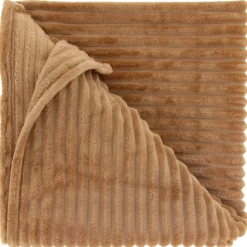Discount Pronto Wonen Plaid Sagno 150x200cm bruin