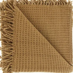 Discount Pronto Wonen Plaid Siziana 150x200cm geel