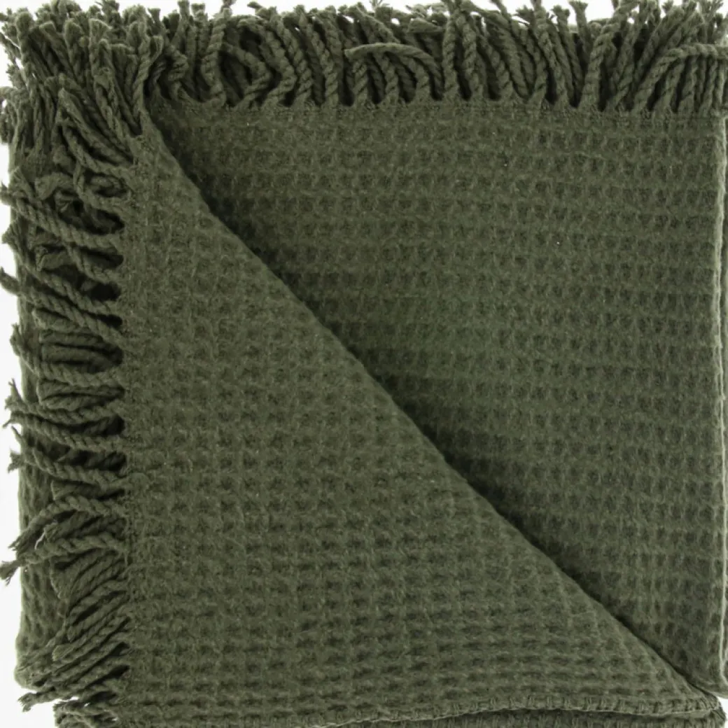 Online Pronto Wonen Plaid Siziana 150x200cm groen