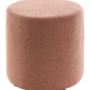 Pronto Wonen Poef Roby 45 cm bruin rond