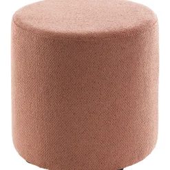 Pronto Wonen Poef Roby 45 cm bruin rond
