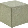 Sale Pronto Wonen Poef Roby 45x45 cm lichtgroen vierkant