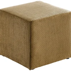 Sale Pronto Wonen Poef Roby 40x40 cm okergeel vierkant