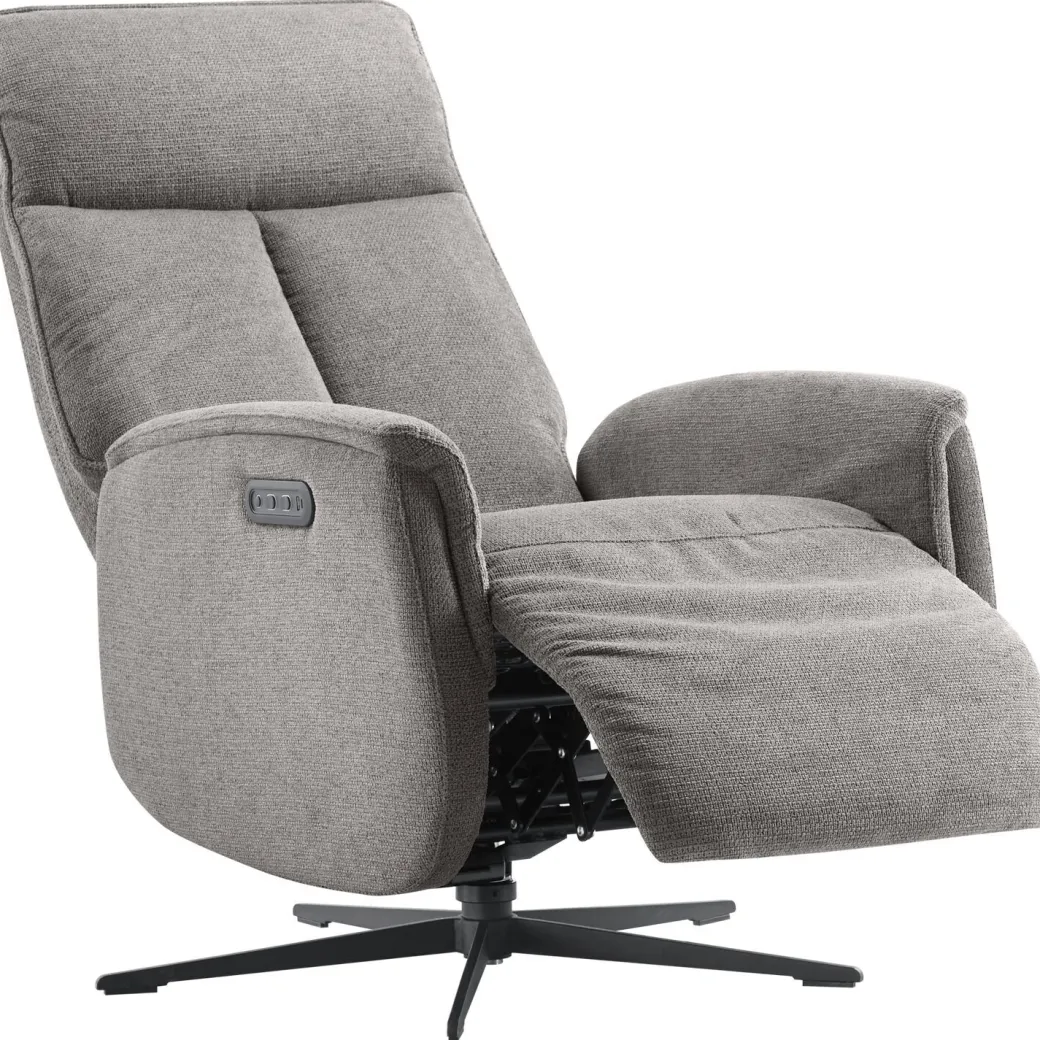 New Pronto Wonen Relaxfauteuil Assele elektrisch antraciet