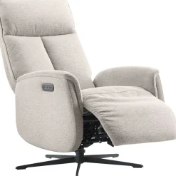 Sale Pronto Wonen Relaxfauteuil Assele elektrisch lichtgrijs
