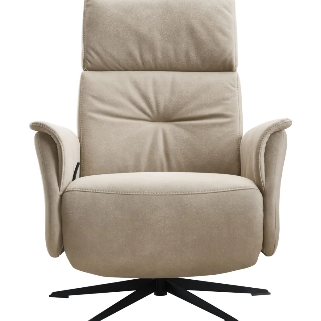 New Pronto Wonen Relaxfauteuil Initio verstelbare rug en voetensteun