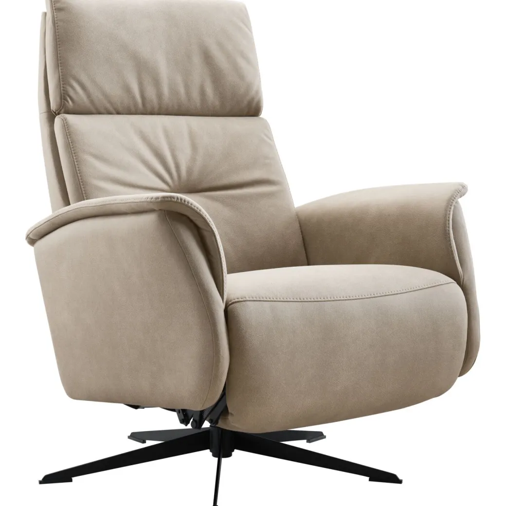 New Pronto Wonen Relaxfauteuil Initio verstelbare rug en voetensteun