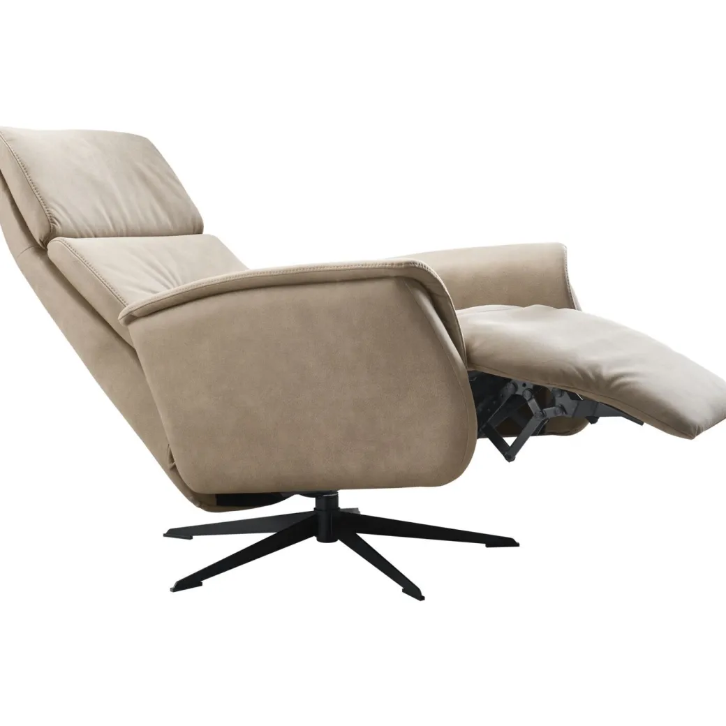 New Pronto Wonen Relaxfauteuil Initio verstelbare rug en voetensteun