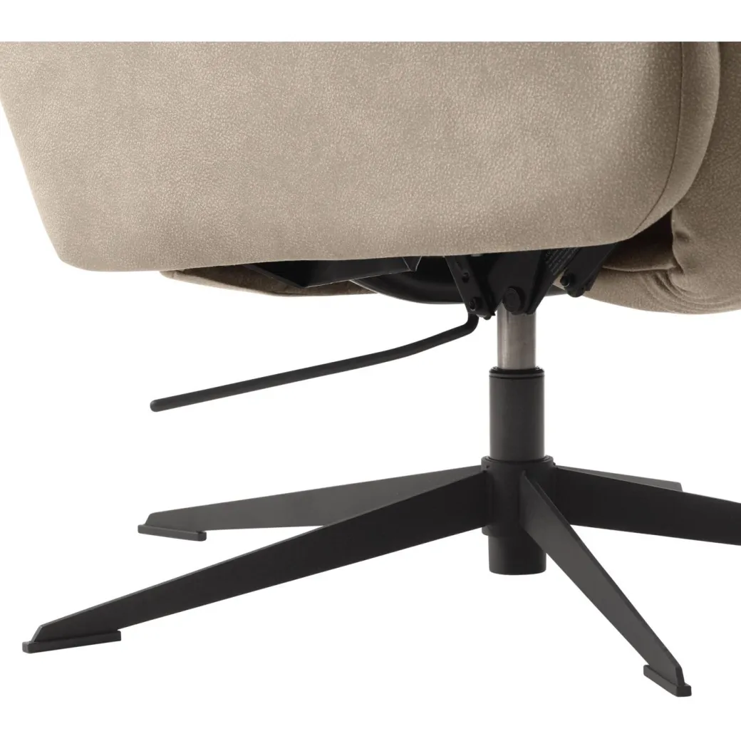 New Pronto Wonen Relaxfauteuil Initio verstelbare rug en voetensteun