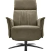 Outlet Pronto Wonen Relaxfauteuil Initio verstelbare rug en voetensteun