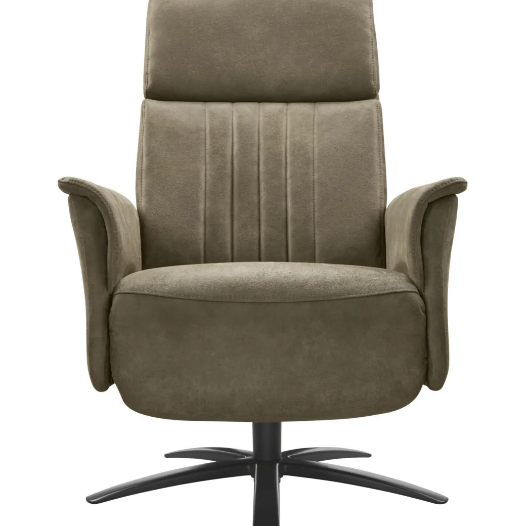 Outlet Pronto Wonen Relaxfauteuil Initio verstelbare rug en voetensteun