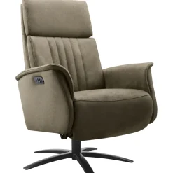 Outlet Pronto Wonen Relaxfauteuil Initio verstelbare rug en voetensteun