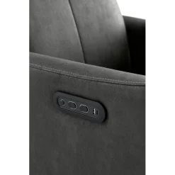 Outlet Pronto Wonen Relaxfauteuil Lanciare elektrisch antraciet