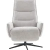 Outlet Pronto Wonen Relaxfauteuil Livo handmatig verstelbaar lichtgrijs