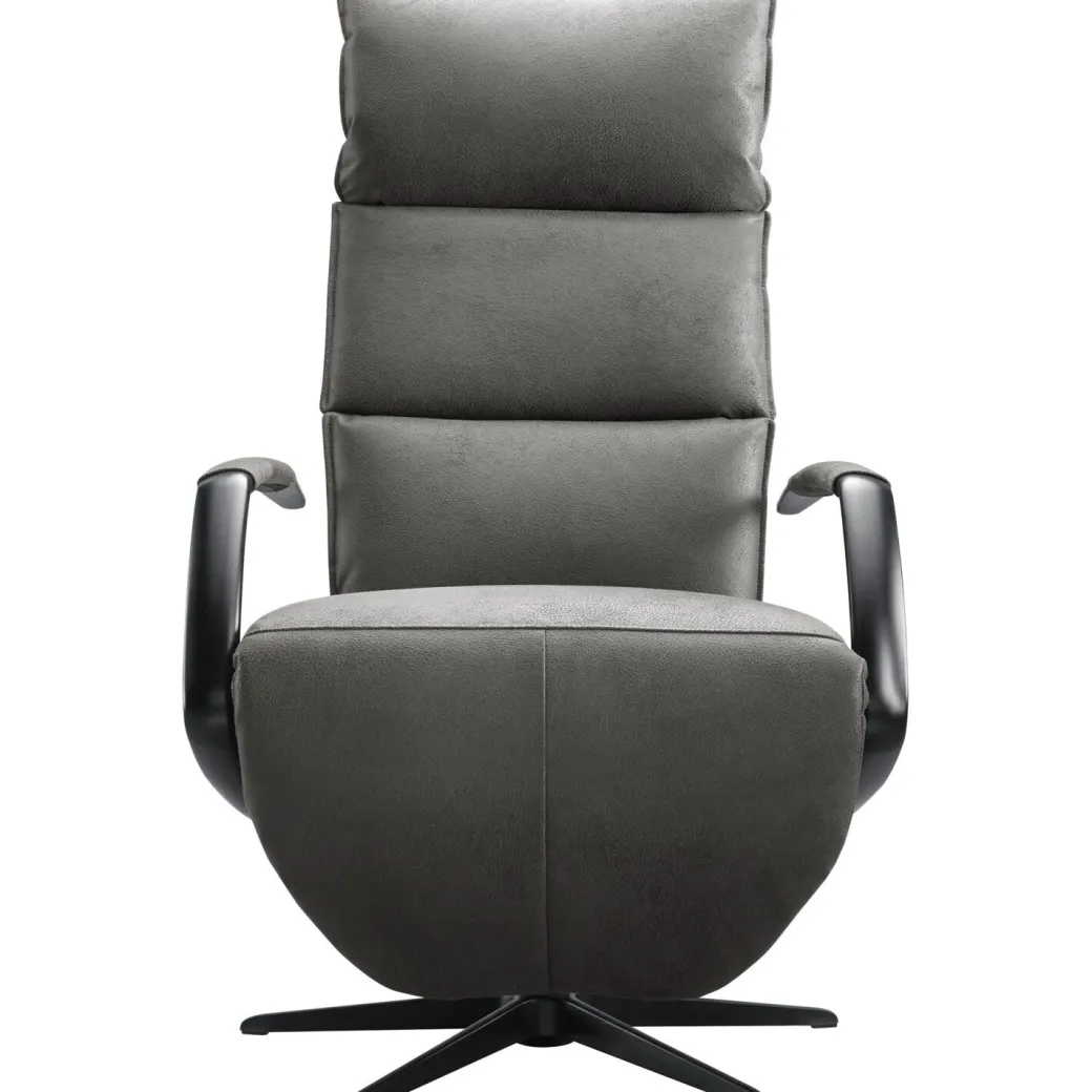 Clearance Pronto Wonen Relaxfauteuil Moio verstelbare rug en voetensteun