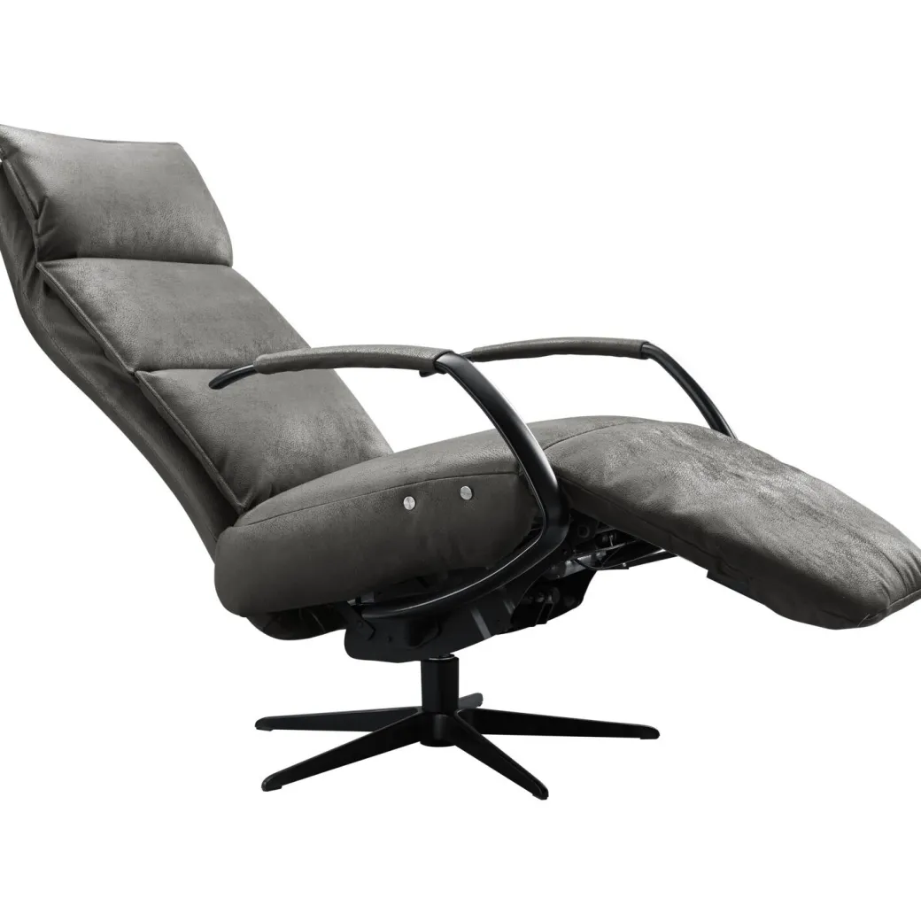 Clearance Pronto Wonen Relaxfauteuil Moio verstelbare rug en voetensteun