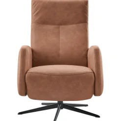 Hot Pronto Wonen Relaxfauteuil Perfini elektrisch verstelbare rug en voetensteun camel