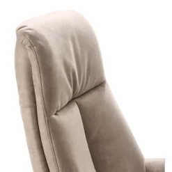 New Pronto Wonen Relaxfauteuil Serio beige donker hout premium comfort