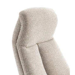 New Pronto Wonen Relaxfauteuil Serio beige licht hout premium comfort