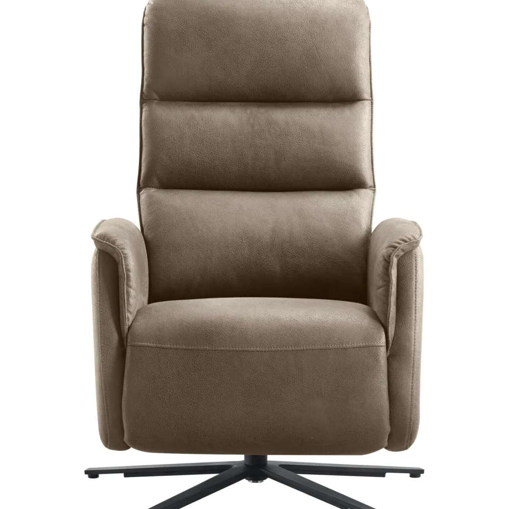 Discount Pronto Wonen Relaxfauteuil Volgere elektrisch donkerbruin