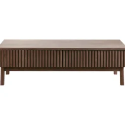Clearance Pronto Wonen Salontafel Arrosto eikenhout 70x135 cm rechthoekig Dark Roast
