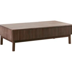 Clearance Pronto Wonen Salontafel Arrosto eikenhout 70x135 cm rechthoekig Dark Roast