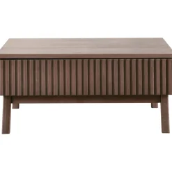 Online Pronto Wonen Salontafel Arrosto eikenhout 90x90 cm vierkant Dark Roast