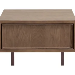 Best Pronto Wonen Salontafel Calvo bruin 64x64 cm vierkant