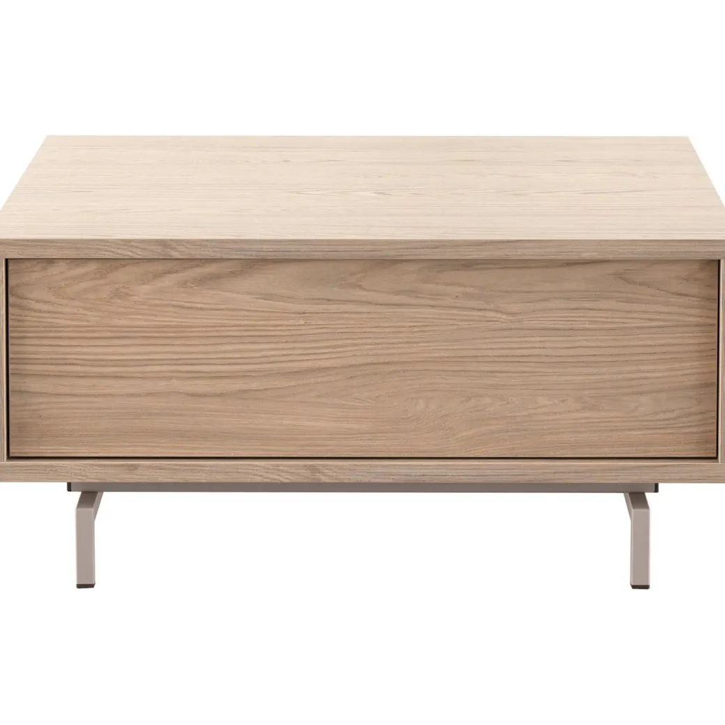 Discount Pronto Wonen Salontafel Famosa 83x83 cm vierkant bruin