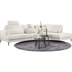 New Pronto Wonen Salontafel Lineto 47x61 cm organisch zwart keramiek